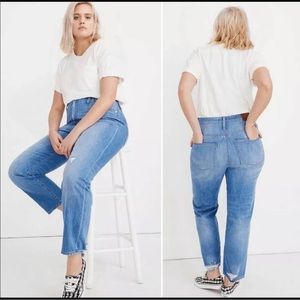 Madewell straight jeans size 34 or 16